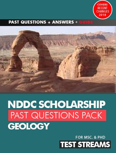 NDDC Scholarship Test Past Questions And Answers – GEOLOGY- PDF Download