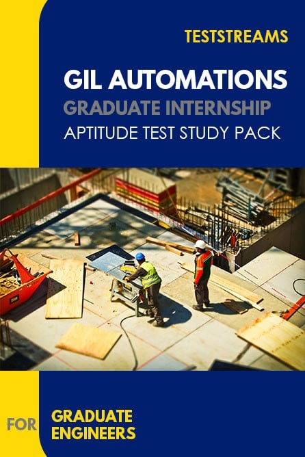 GIL Automations Graduate Internship Aptitude Test Past Questions Study Pack- PDF Download