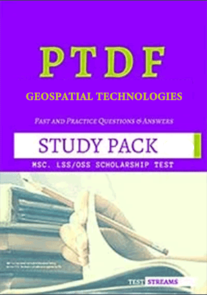 PTDF Scholarship Aptitude Test Past questions Study pack - Geospatial Technologies