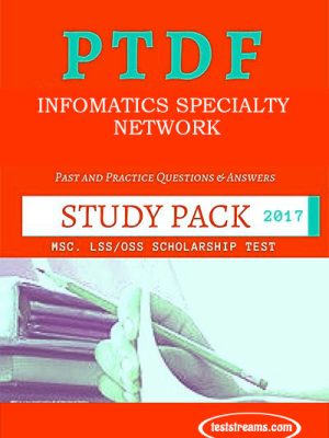 PTDF Scholarship Aptitude Test Past questions Study pack – Informatics specialty Networks- PDF Download