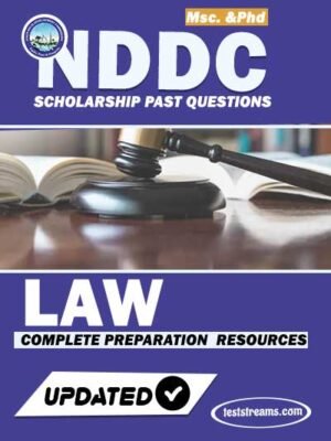 NDDC Scholarship Test - Complete Past Questions & Answers- LAW