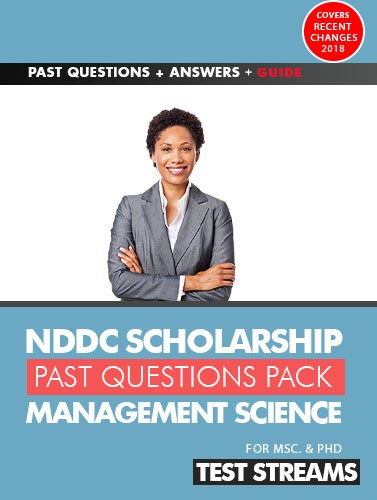 NDDC Scholarship Test Past Questions And Answers – MANAGEMENT SCIENCE- PDF Download