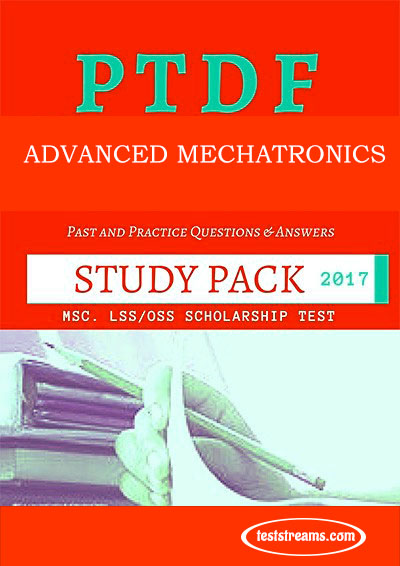 PTDF Scholarship Aptitude Test Past questions Study pack – Advanced Mechatronics- PDF Download