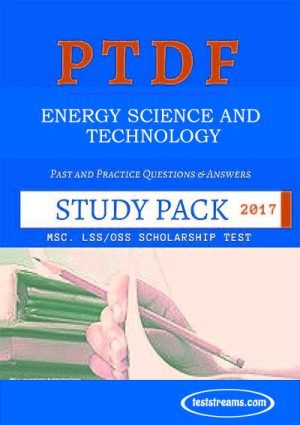 Ptdf Scholarship Aptitude Past Questions And Answers For  Energy Science And Technology- Pdf Download