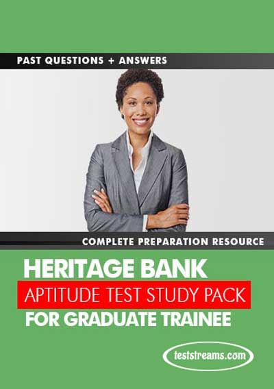 Heritage Bank Graduate Job Aptitude Test Past Questions- PDF Download