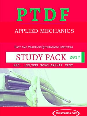 PTDF Scholarship Aptitude Test Past questions Study pack – Applied Mechanics- PDF Download
