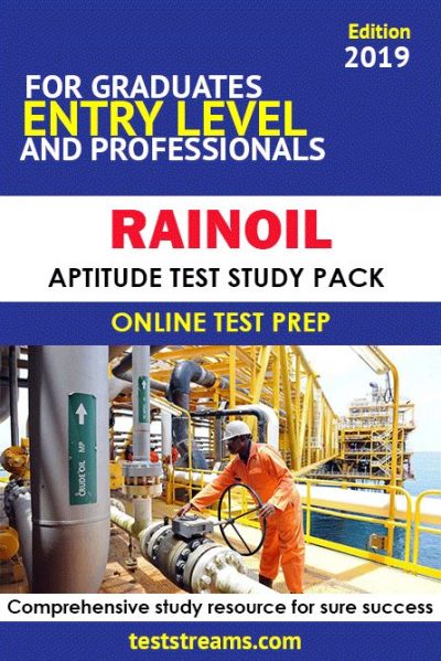 RainOil Online Aptitude Test Past Questions Study pack- PDF Download