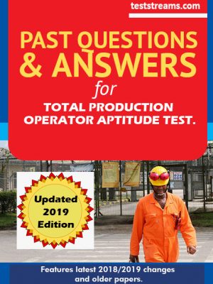Total Production Operator Aptitude Test Past Questions and Answers
