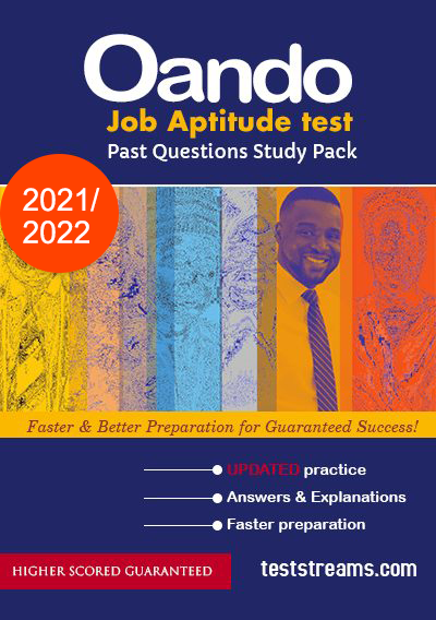 Oando Aptitude Test Past Questions Study pack- PDF Download