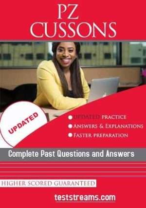 Pz Cussons Job Test Past Questions And Answers