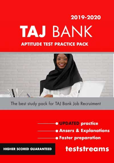 Taj Bank Aptitude Test Past Questions and Answers- Updated 2022