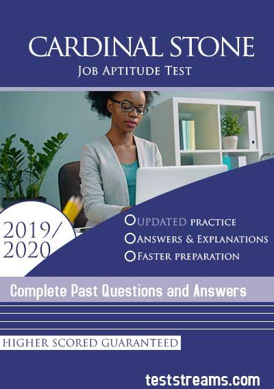 Cardinal Stone Job Test Past Questions and Answers- PDF Download