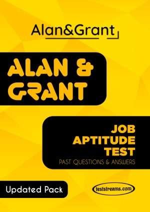 Alan & Grant Job Aptitude Tests Past Questions And Answers