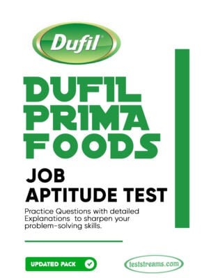Dufil Prima Foods Recruitment Past Questions - 2023 PDF Download