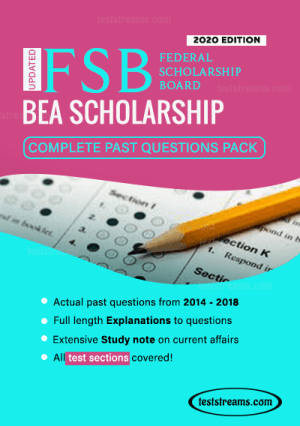 Fsb / Bea Scholarship Exam Past Questions And Answers