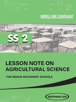 Lesson Note on AGRICULTURE for SS2 MS-WORD