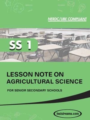 Lesson Note on AGRICULTURE for SS1 MS-WORD