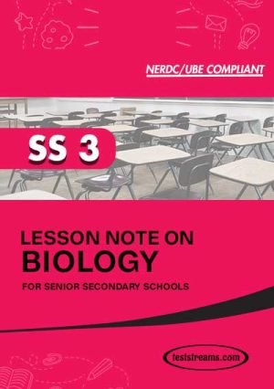 Lesson Note On Ss3 Biology  Ms-word- Pdf Download