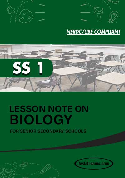 Lesson Note on BIOLOGY for SS1 (PDF & MS-WORD)