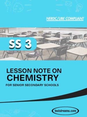 LESSON NOTE ON SS3 CHEMISTRY MS-WORD