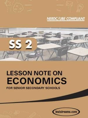 Lesson Note on ECONOMICS for SS2 MS-WORD