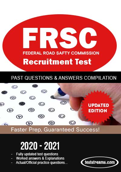 FRSC Recruitment Past Questions and Answers