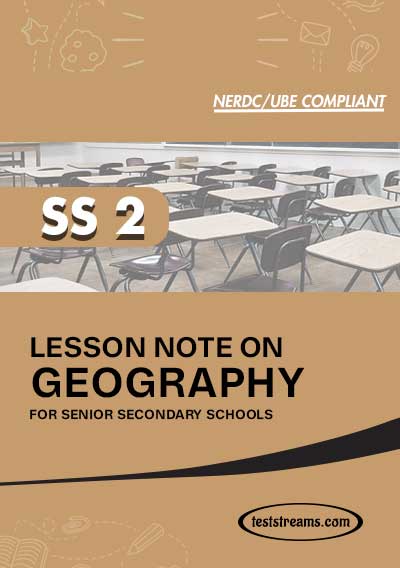 Lesson Note on GEOGRAPHY for SS2 MS-WORD