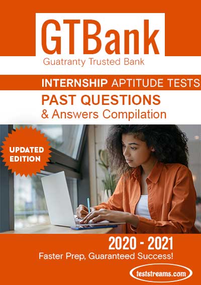GTBank Job Internship test past questions & answers