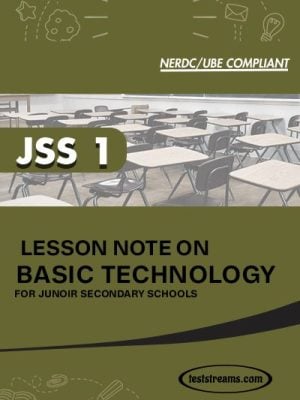 Lesson Note on BASIC TECH for JSS1 MS-WORD