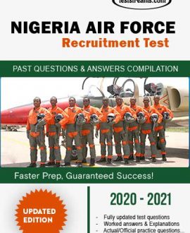 Nigeria Air Force Recruitment Aptitude Test Past Questions