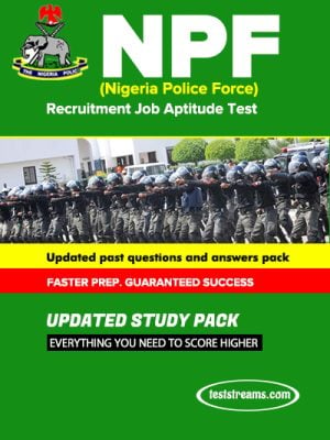 Nigeria Police Force Recruitment Past Questions and Answers 2022/2023