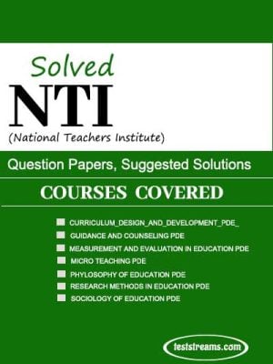 NTI PGDE Past Questions & Answers