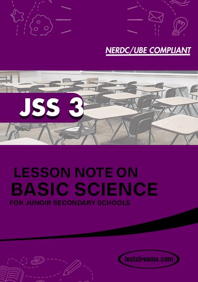 Lesson Note on BASIC SCIENCE for JSS3 MS-WORD