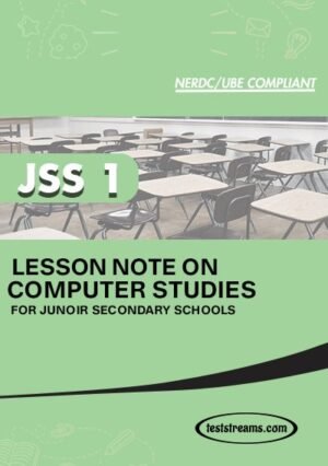 Lesson Note On Computer For Jss1 Ms-word- Pdf Download