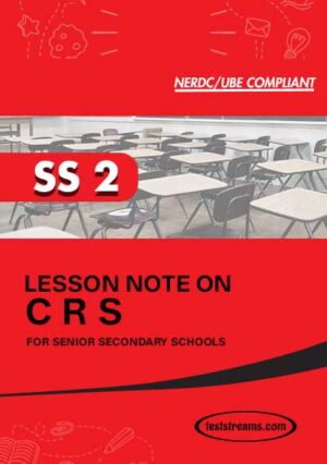 Lesson Note On Crs For Ss2 Ms-word- Pdf Download