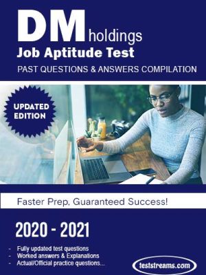 DM HOLDINGS Aptitude Test past questions & answers