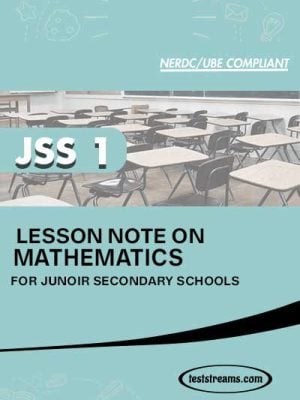 Lesson Note on MATHEMATICS for JSS1 MS-WORD