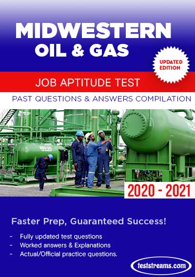 Midwestern Oil and Gas Aptitude Test Study Pack