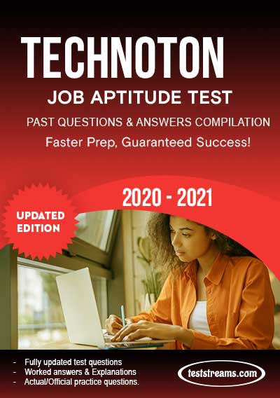 Technoton Aptitude Test past questions and answers