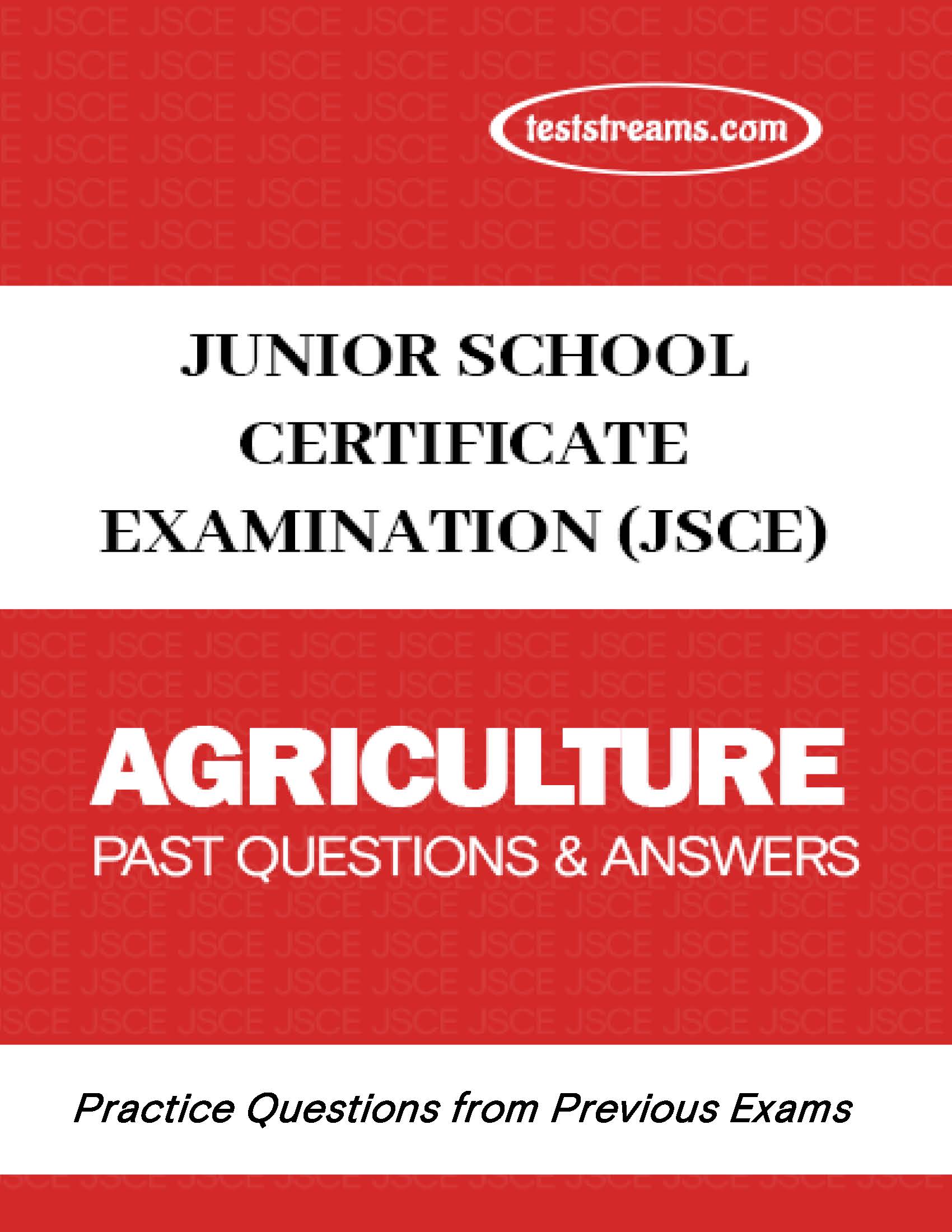 JSCE (BSCE) Agricultural Science Practice Questions and Answers MS-WORD/PDF Download