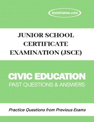 JSCE Civic Education Practice Questions and Answers MS-WORD/PDF Download