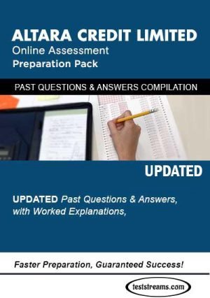 Altara Credit Limited Past Questions And Answers Updated