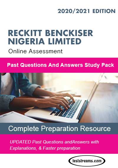 Reckitt Benckiser Nigeria Limited Past Questions