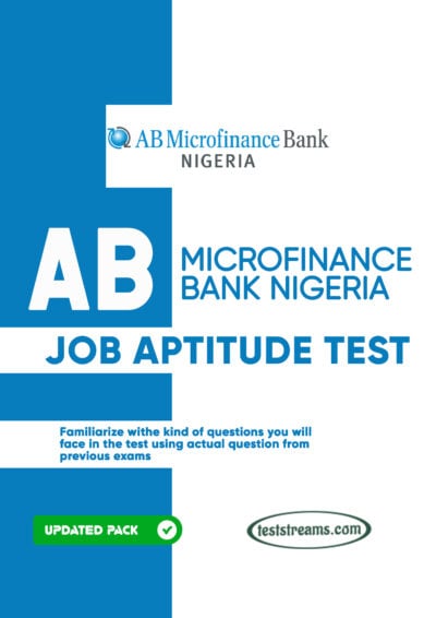 AB Microfinance Bank Nigeria Aptitude Test- PDF Download
