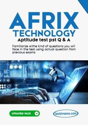 Afrix Technology Aptitude Test Past Questions And Answers - Updated