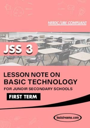 Lesson Note on BASIC TECHNOLOGY for JSS3 FIRST TERM MS-WORD- PDF Download