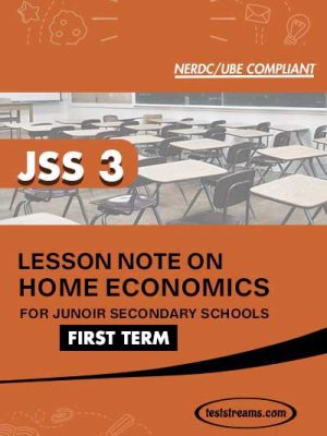 Lesson Note on HOME ECONOMICS for JSS3 FIRST TERM MS-WORD- PDF Download