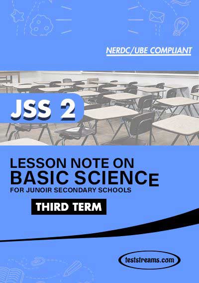 Lesson Note on BASIC SCIENCE for JSS2 THIRD TERM MS-WORD- PDF Download