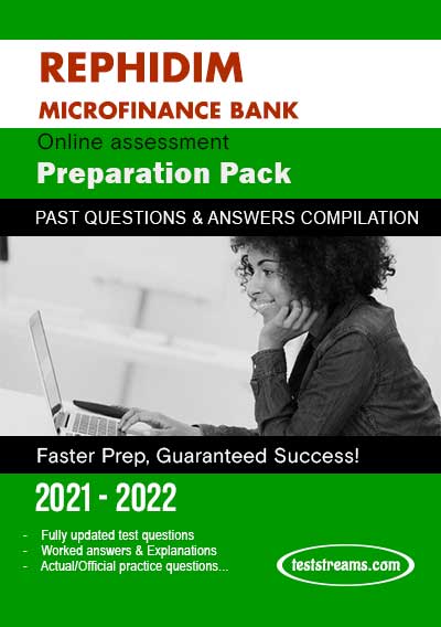 Rephidim Microfinance Bank Aptitude Test Past Questions 2021/2022