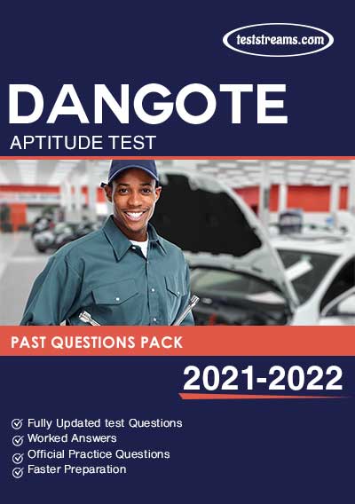 Dangote Aptitude Test Past Questions 2021/2022